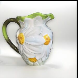 Daisy Ceramic Pitcher Telafloral Vase